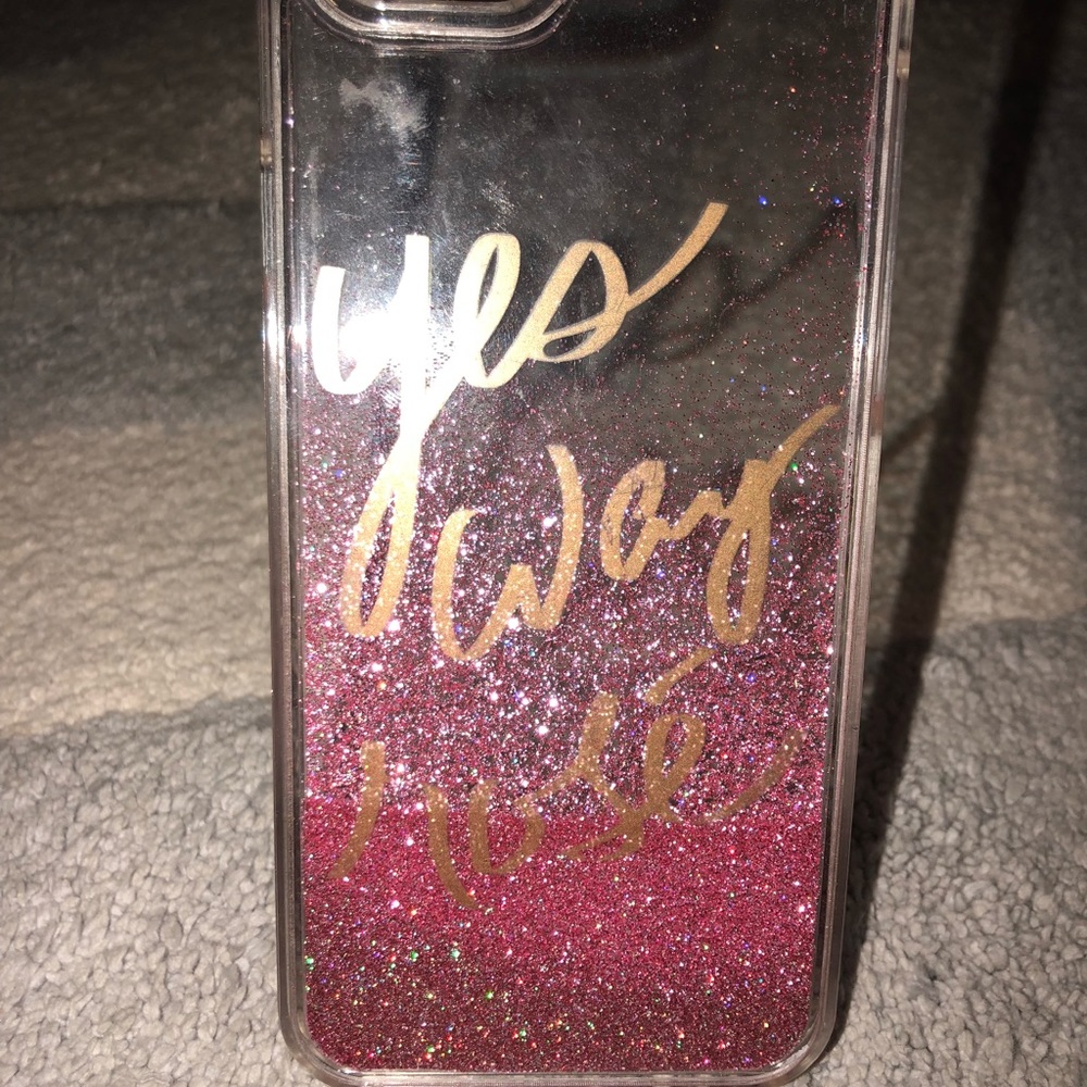 Pink Sparkley iPhone 6 Case - Picture 2 of 4